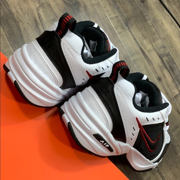 NIKE AIR MONARCH IV (4E) white/black Men’s - Picture 9 of 16